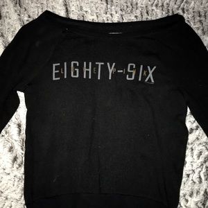 Women’s black PINK shirt